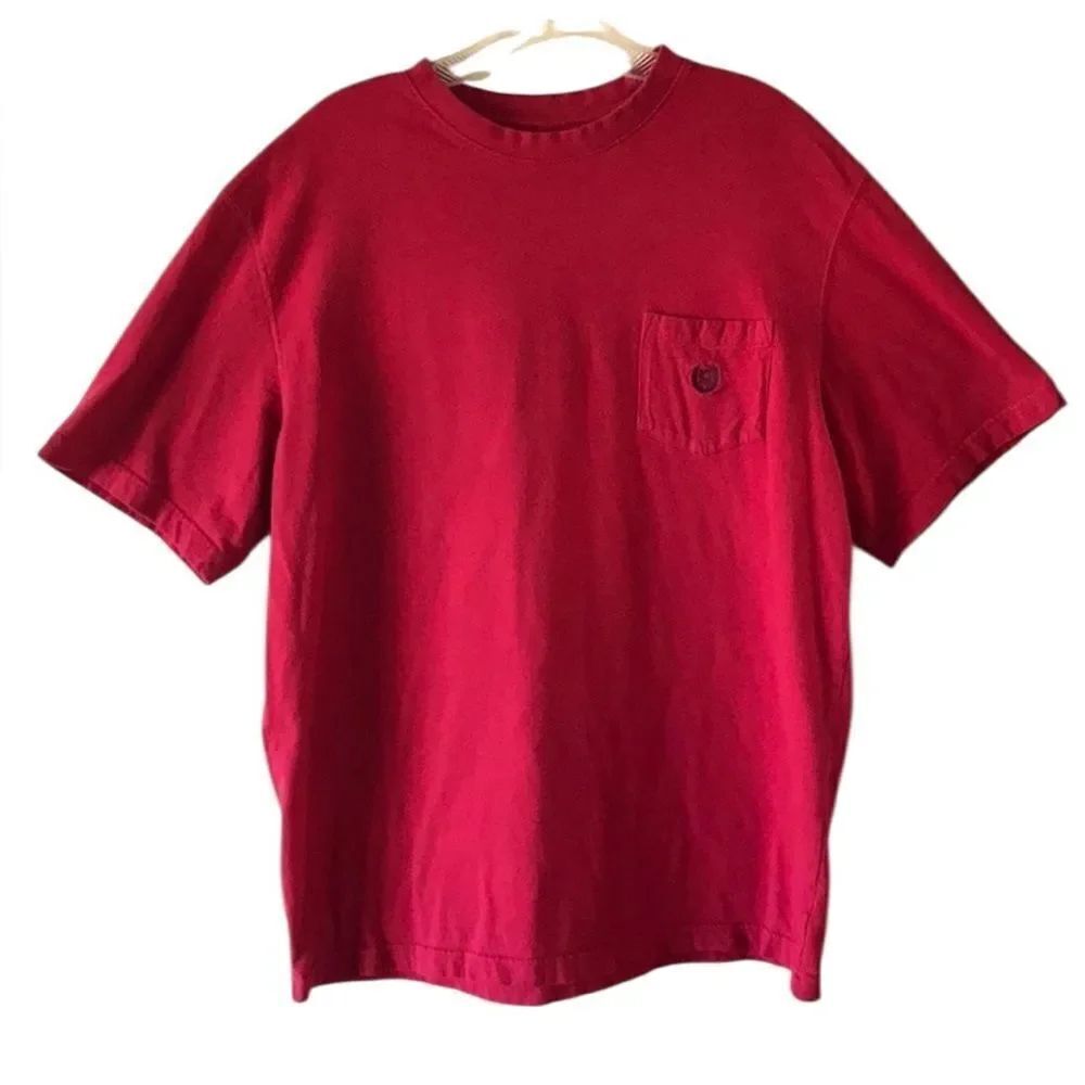Chaps Mens Red T Shirt‎